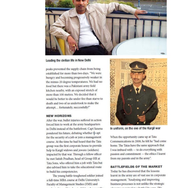 Captain Akhilesh Saxena