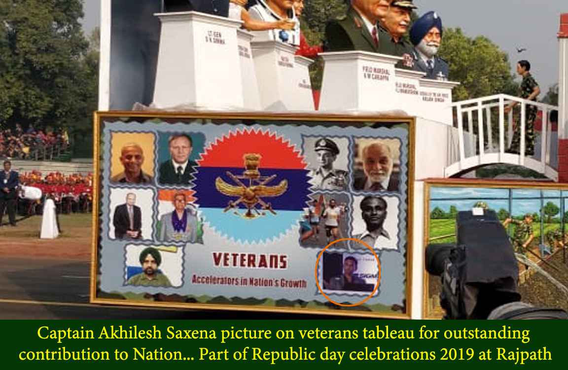 Captain Akhilesh Saxena War Veteran